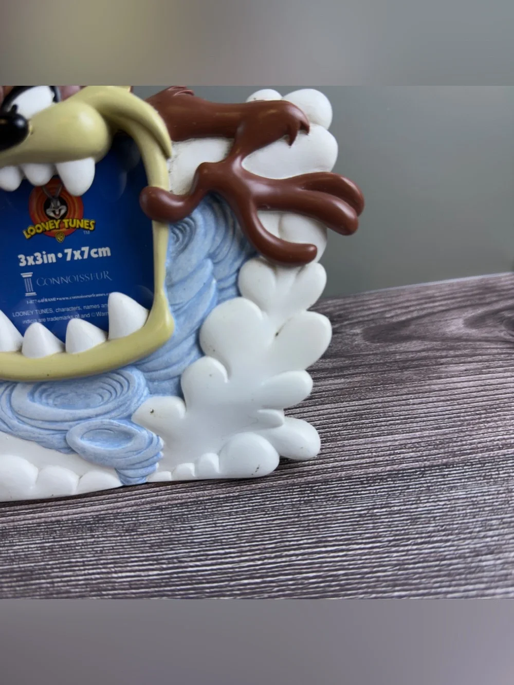Looney Tunes Taz Tasmanian Devil 3x3 Photo Picture Frame Connoisseur 2001